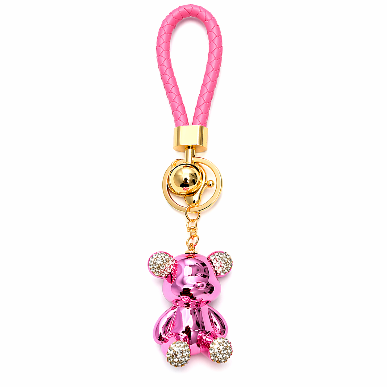 Glitzer Teddy Schlüsselanhänger – Premium Design ✨ - Little Gift Box