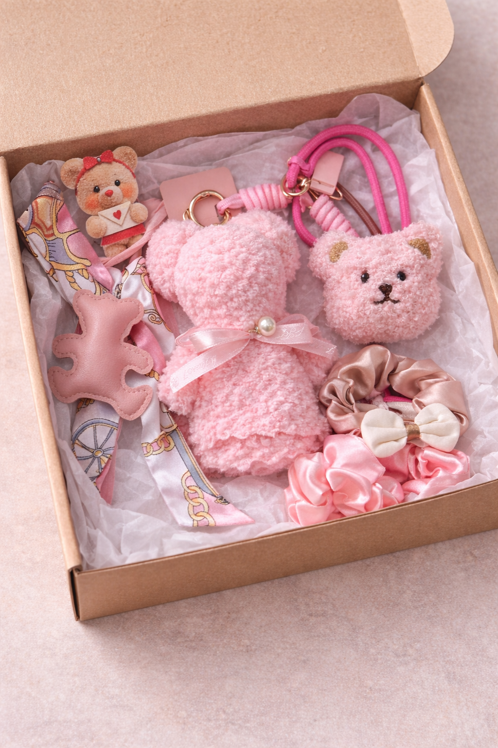Little Teddy Geschenkbox – Soft Pink - Little Gift Box